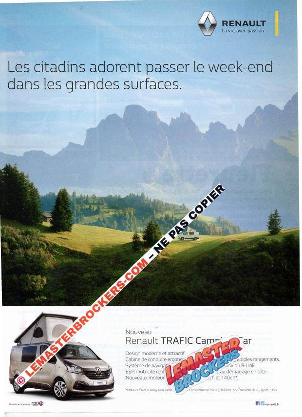 van Renault Trafic Twin Turbo dCi 120 ch et 140 ch