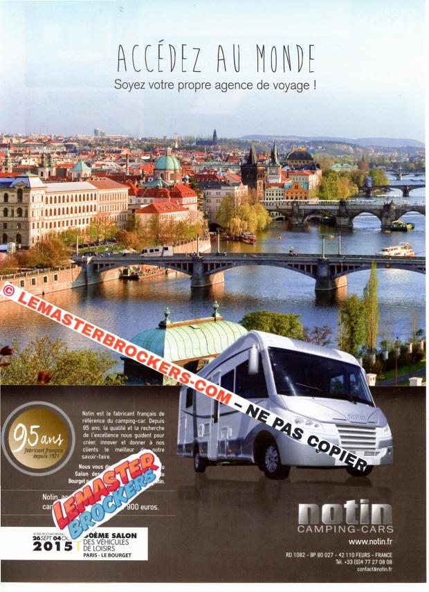PUB CAMPING-CAR NOTIN