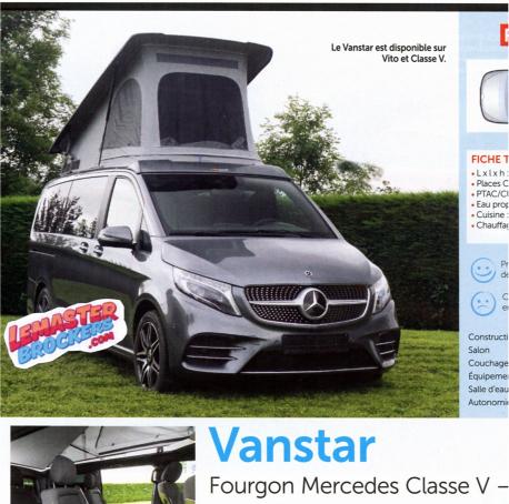ESSAI VANSTAR MERCEDES VITO ET CLASSE V 163CH