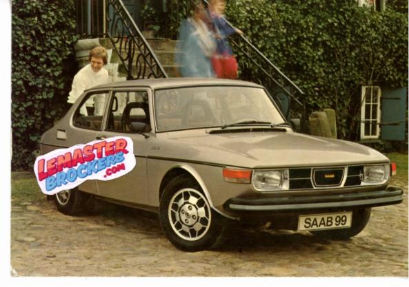 carte-postale-saab-99-1975-collection