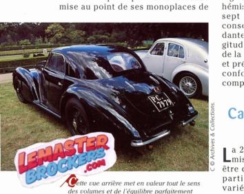 Fiche automobile Alfa Romeo 6C 2500 Sport 1938