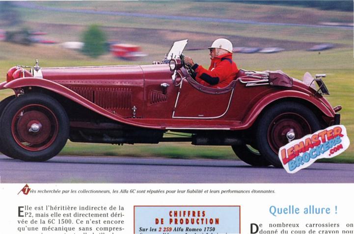 Fiche automobile Alfa Romeo 6C Gran Turismo 1931