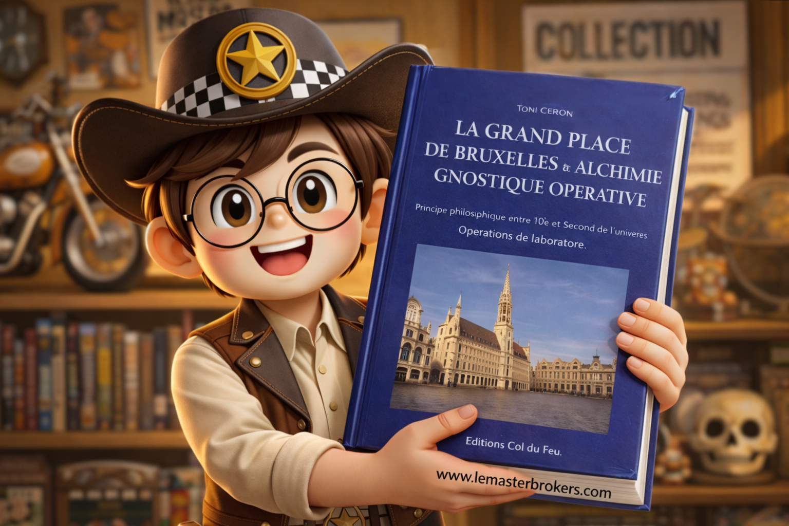 La Grand-Place de Bruxelles en alchimie gnostique opérative – Livre Toni Ceron