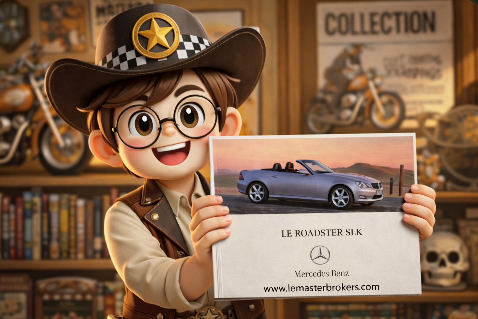 BROCHURE MERCEDES SLK 2001