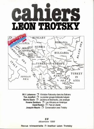 Cahiers Léon Trotsky n° 68 – Histoire et pensée trotskyste (exemplaire original)