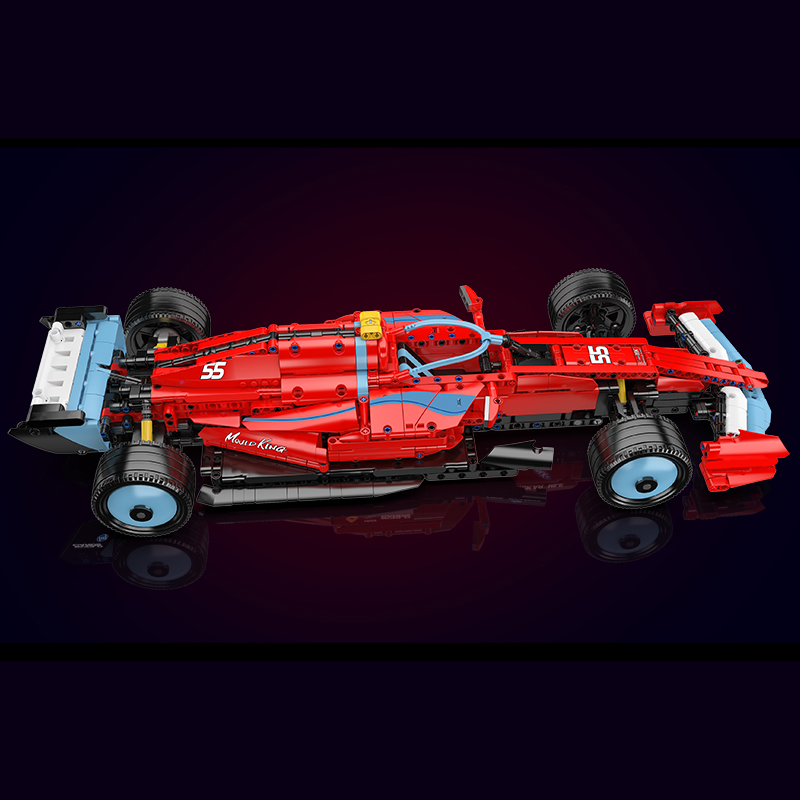MAQUETTE VOITURE DE COURSE SF-24 EN BRIQUES TECHNIQUES MOULD KING 13209