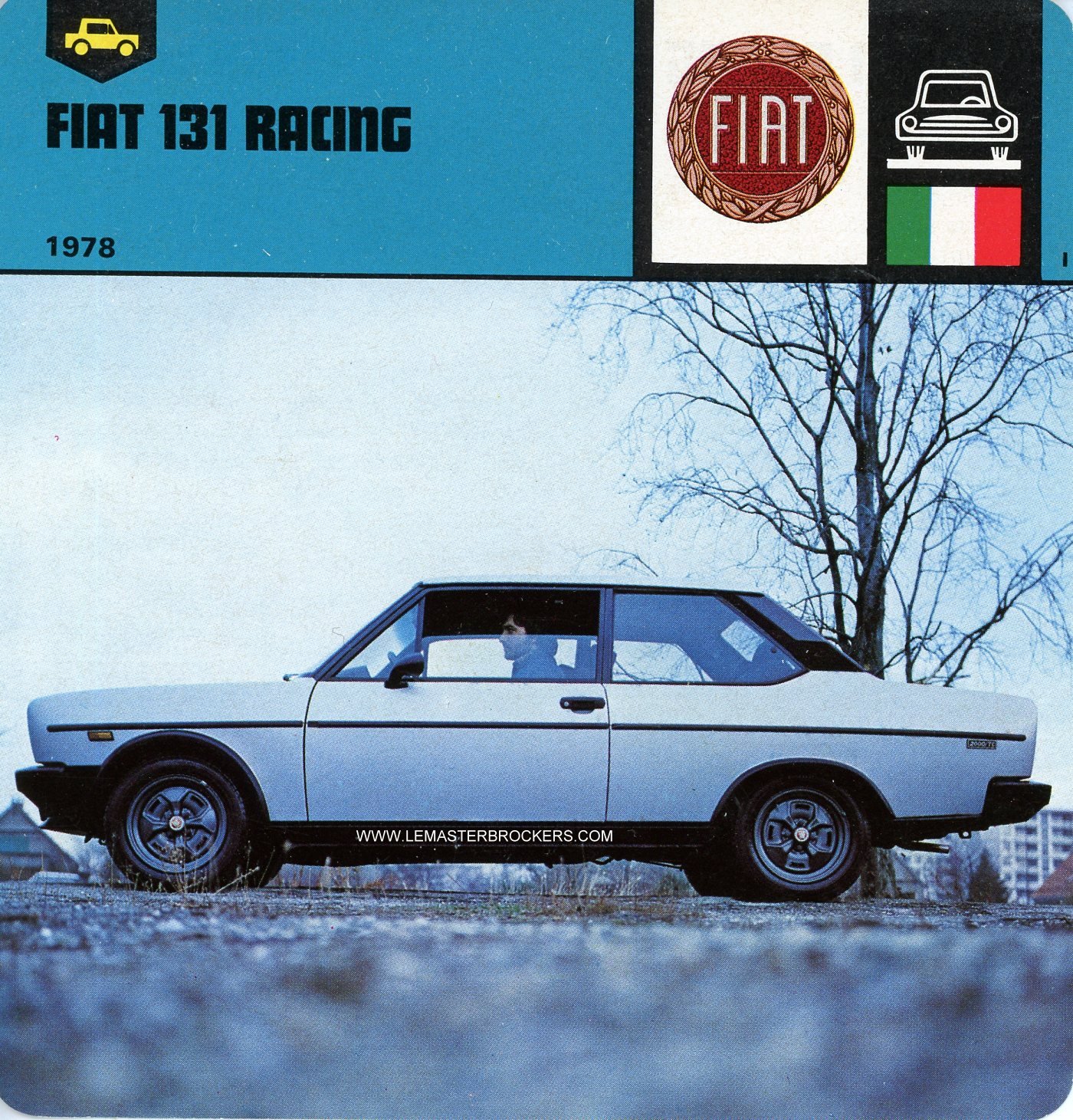 FICHE FIAT 131 RACING 1978