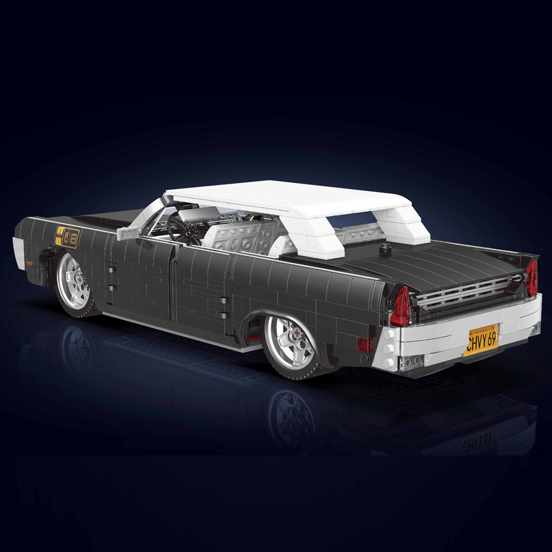 MAQUETTE VOITURE VINTAGE CONTINENTALE 1964 EN BRIQUES TECHNIQUES MOULD KING 10118