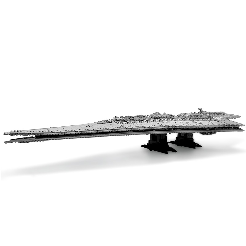 MAQUETTE VAISSEAU SPATIAL DREADNOUGHT EN BRIQUES TECHNIQUES MODÈLE 13134