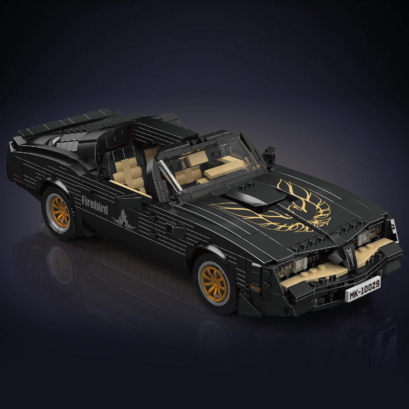 MAQUETTE VOITURE VINTAGE FIREBIRD EN BRIQUES TECHNIQUES MOULD KING 10029