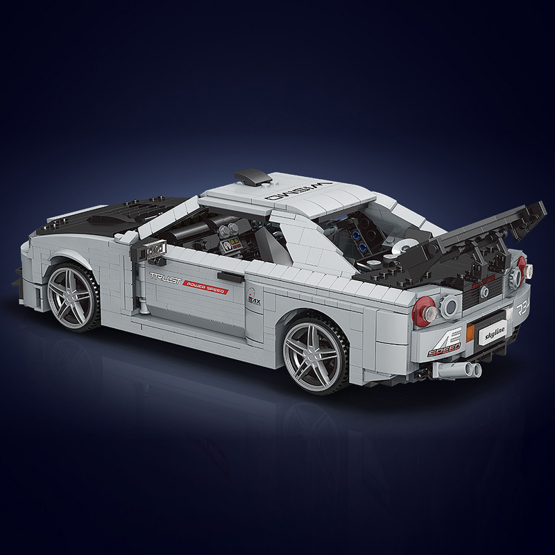 ensemble-briques-voiture-sport-skyline-r34-mould-king-10113