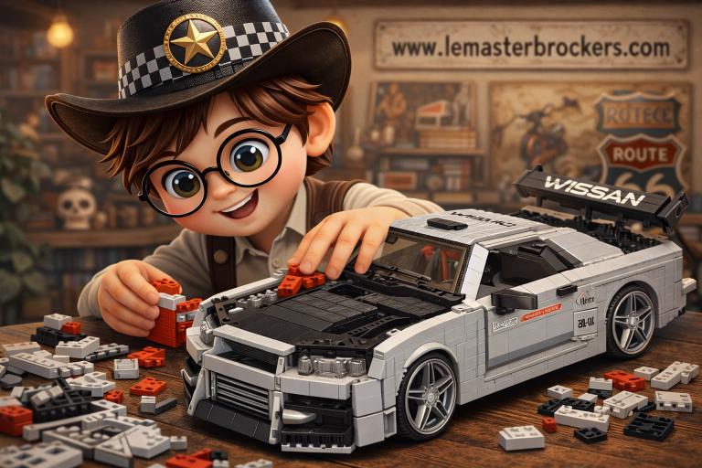 ensemble-briques-voiture-sport-skyline-r34-mould-king-10113