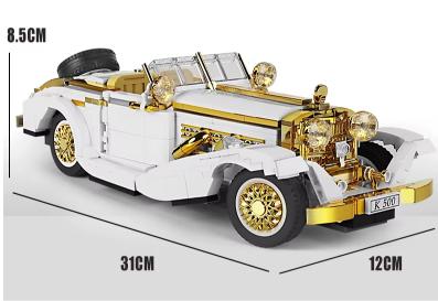 VOITURE VINTAGE CABRIOLET K500 ENSEMBLE DE BRIQUES