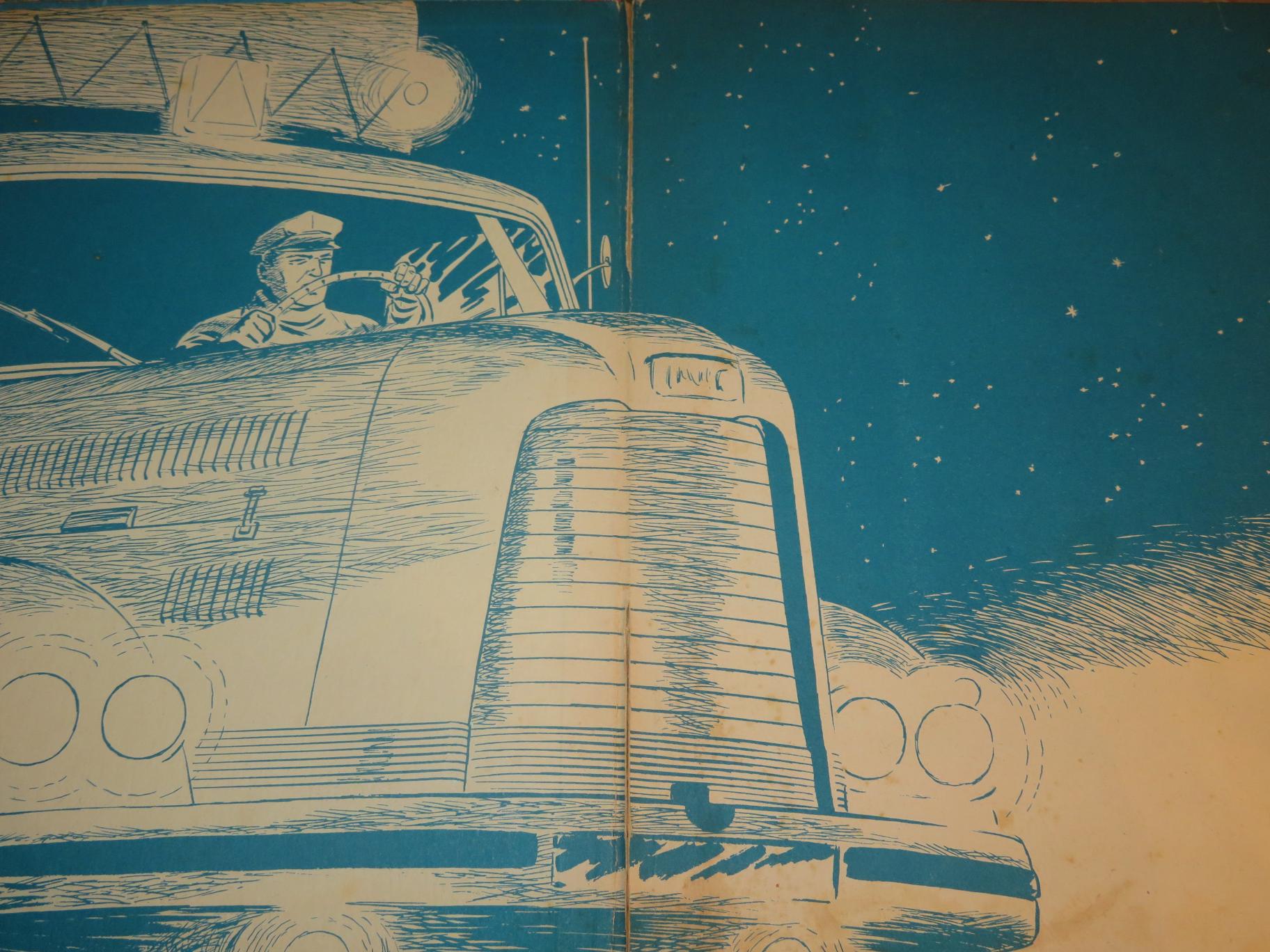 MICHEL VAILLANT ROUTE DE NUIT 1952 JEAN GRATON