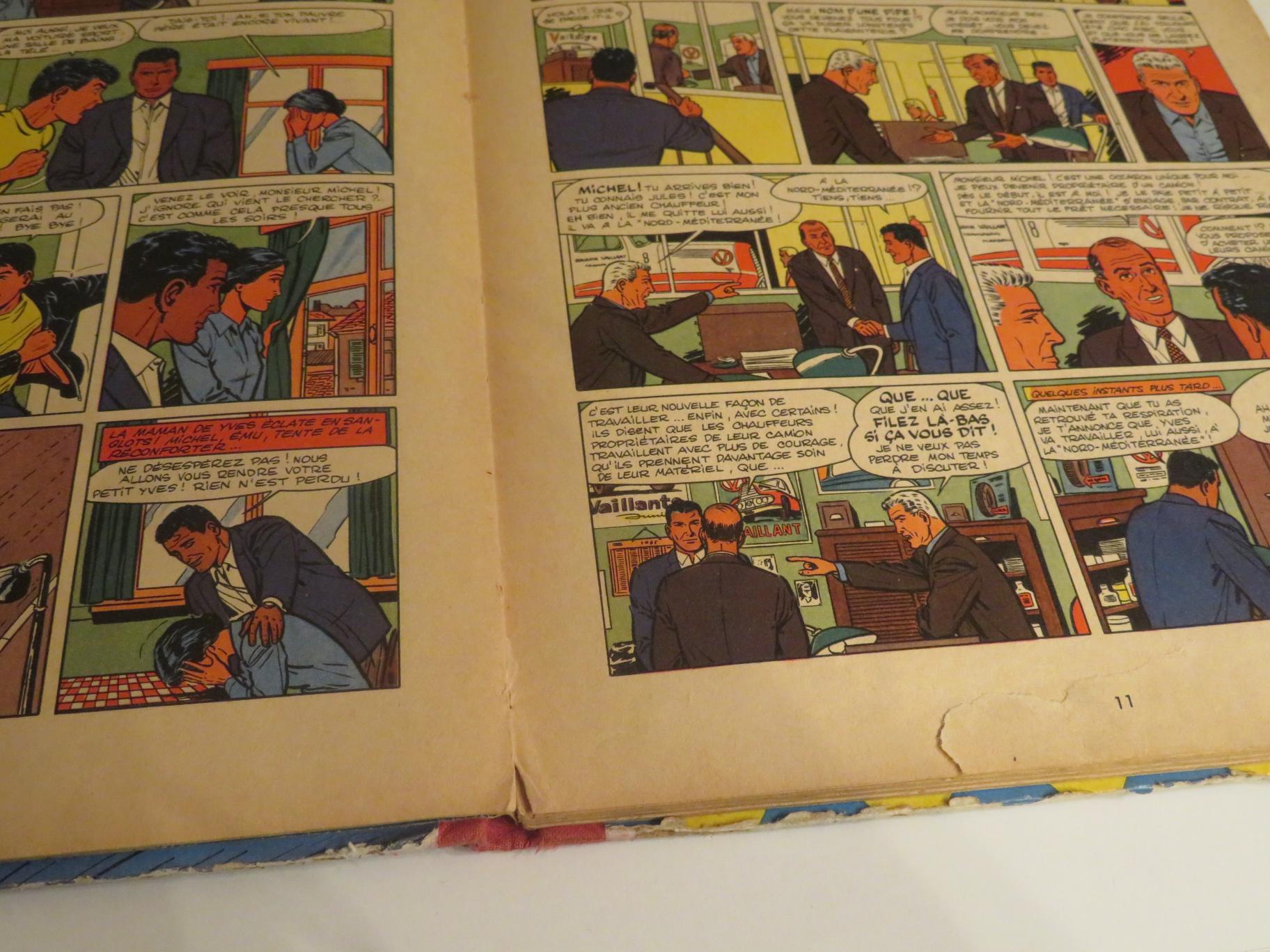 MICHEL VAILLANT ROUTE DE NUIT 1952 JEAN GRATON