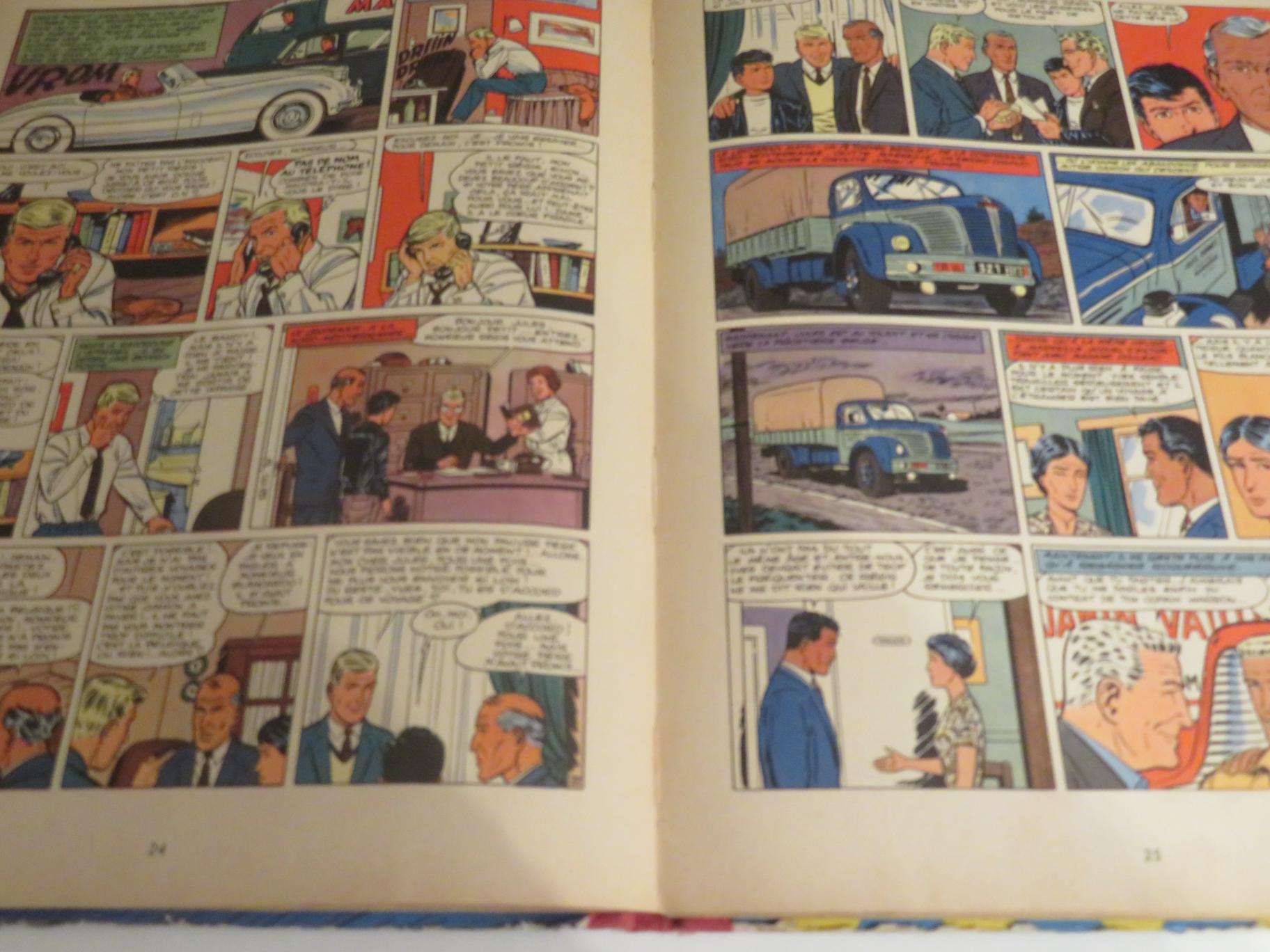 MICHEL VAILLANT ROUTE DE NUIT 1952 JEAN GRATON