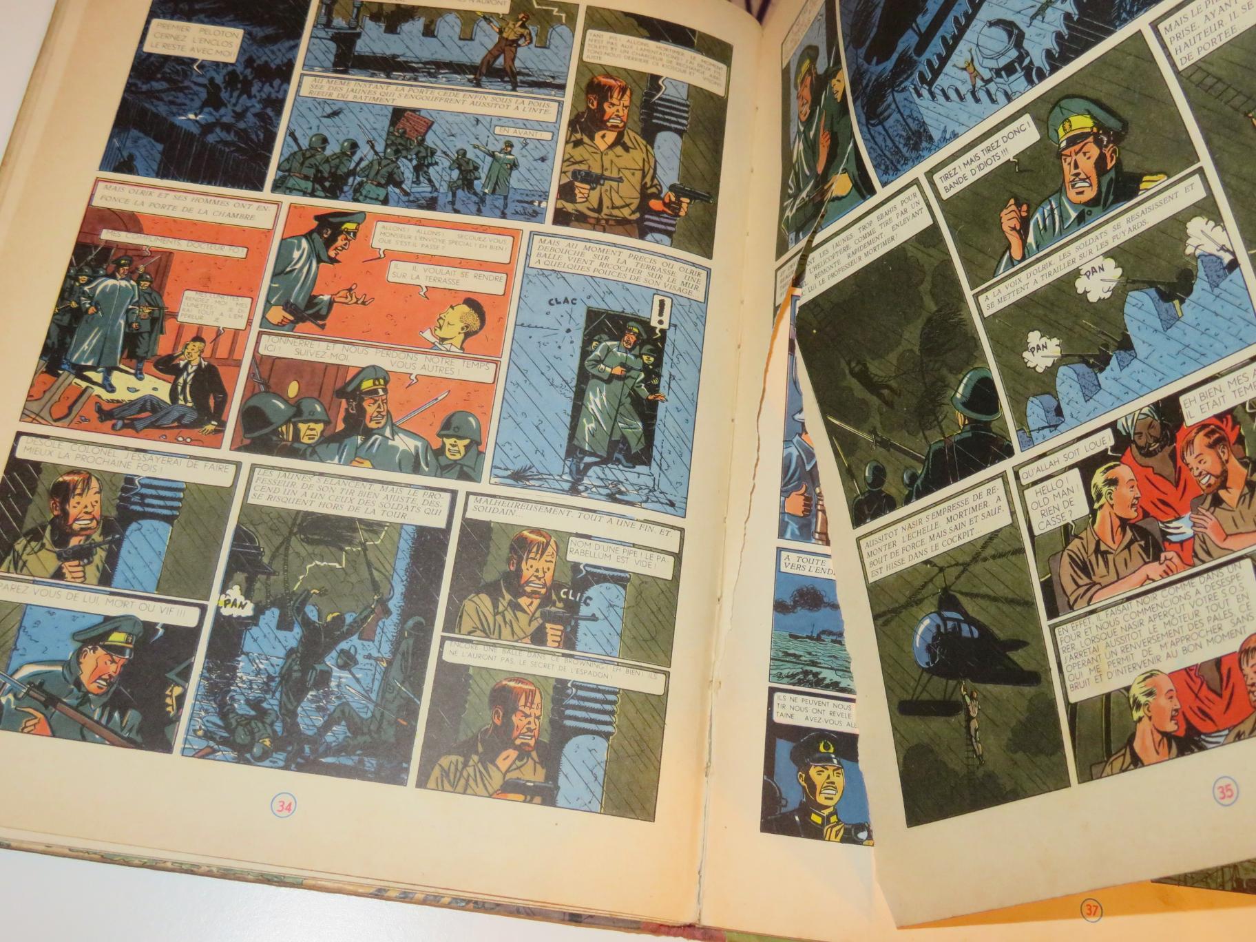 LE SECRET DE L’ESPADON TOME 2 EO 1953 BLAKE ET MORTIMER