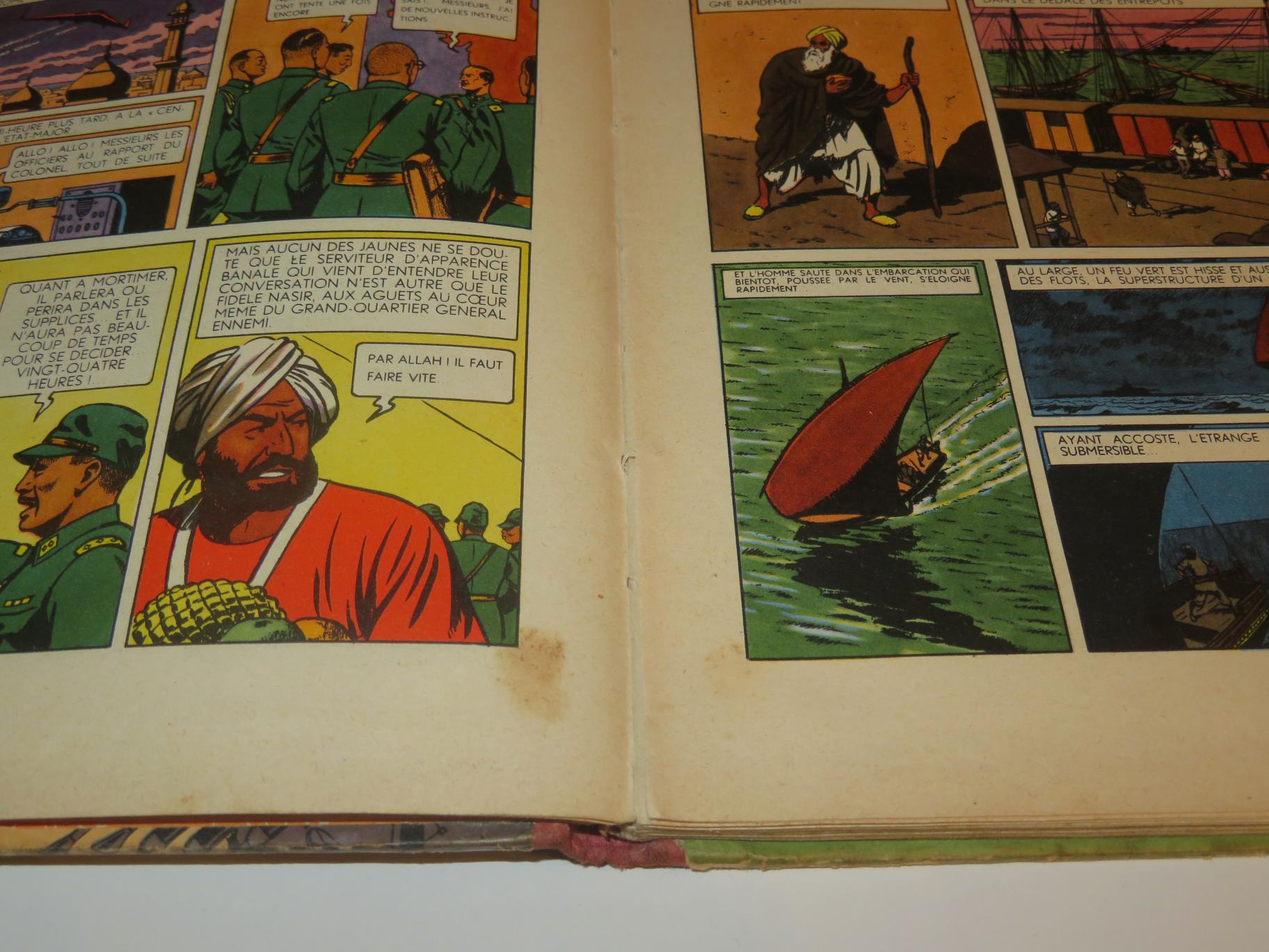 LE SECRET DE L’ESPADON TOME 2 EO 1953 BLAKE ET MORTIMER