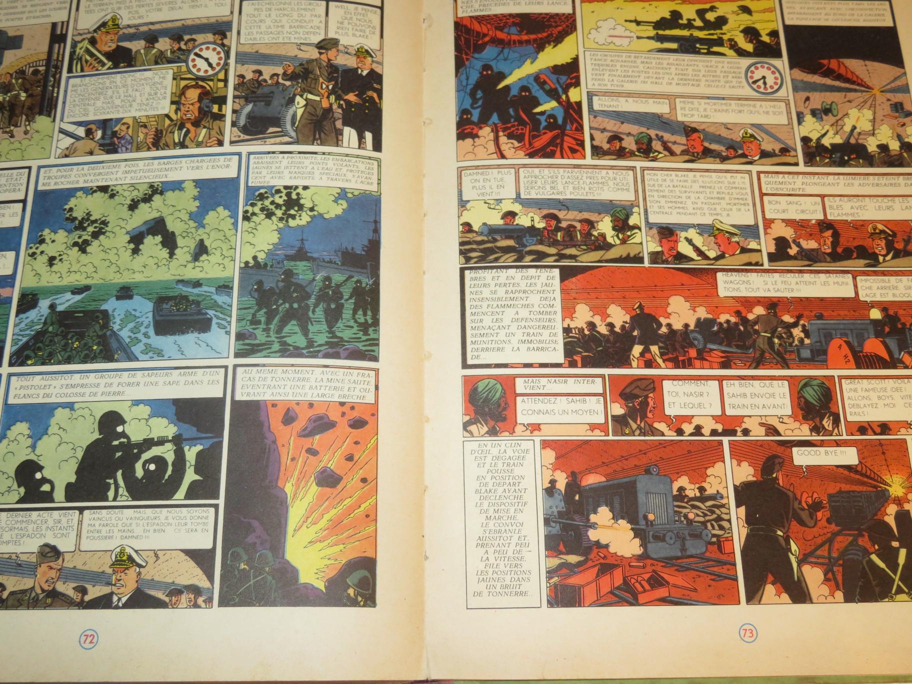 LE SECRET DE L’ESPADON TOME 2 EO 1953 BLAKE ET MORTIMER