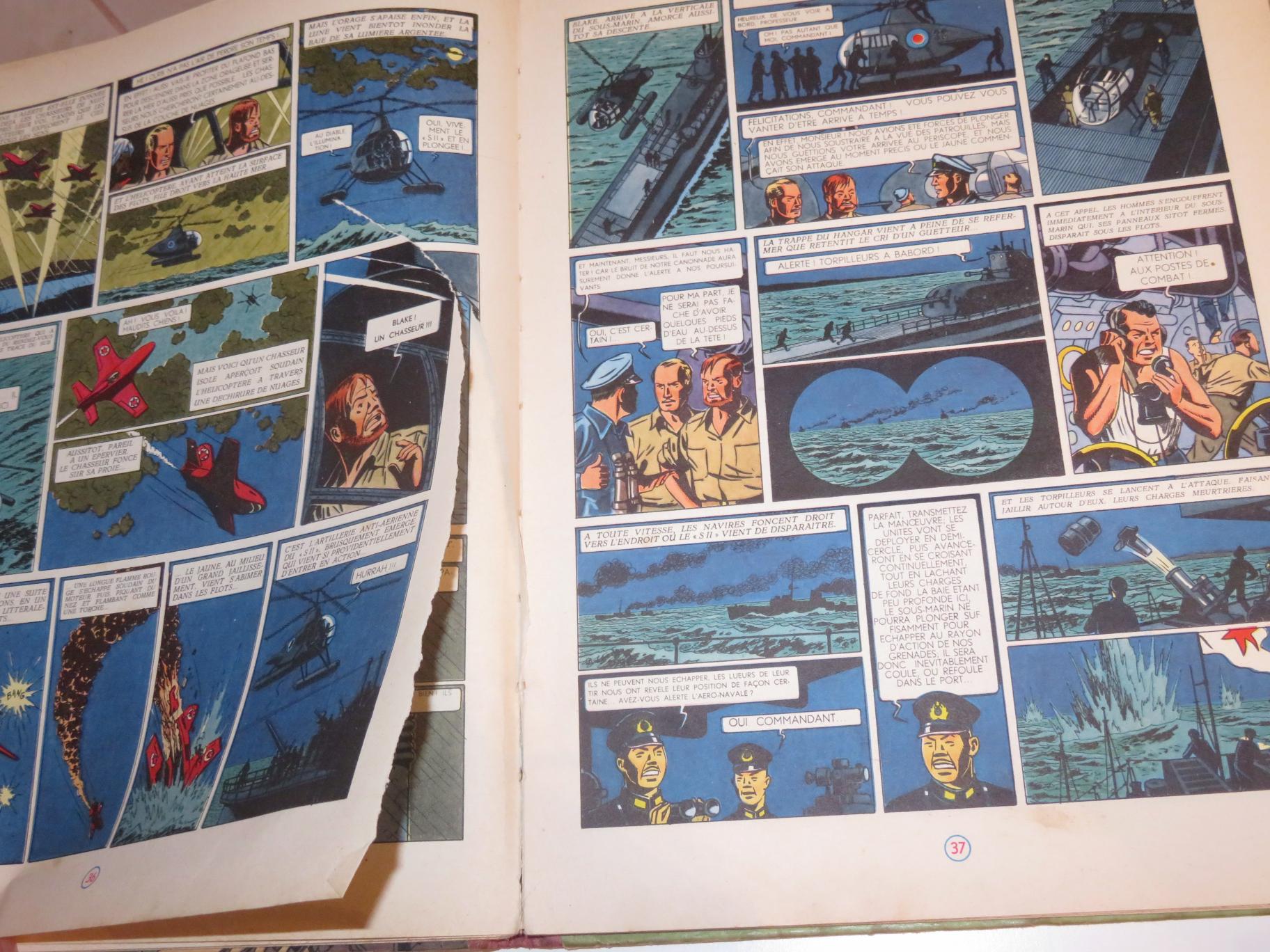 LE SECRET DE L’ESPADON TOME 2 EO 1953 BLAKE ET MORTIMER