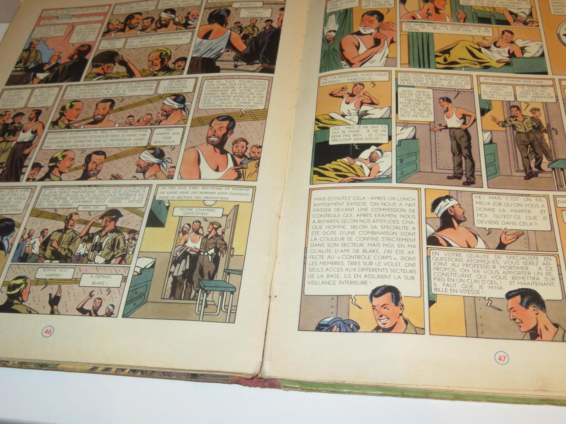 LE SECRET DE L’ESPADON TOME 2 EO 1953 BLAKE ET MORTIMER