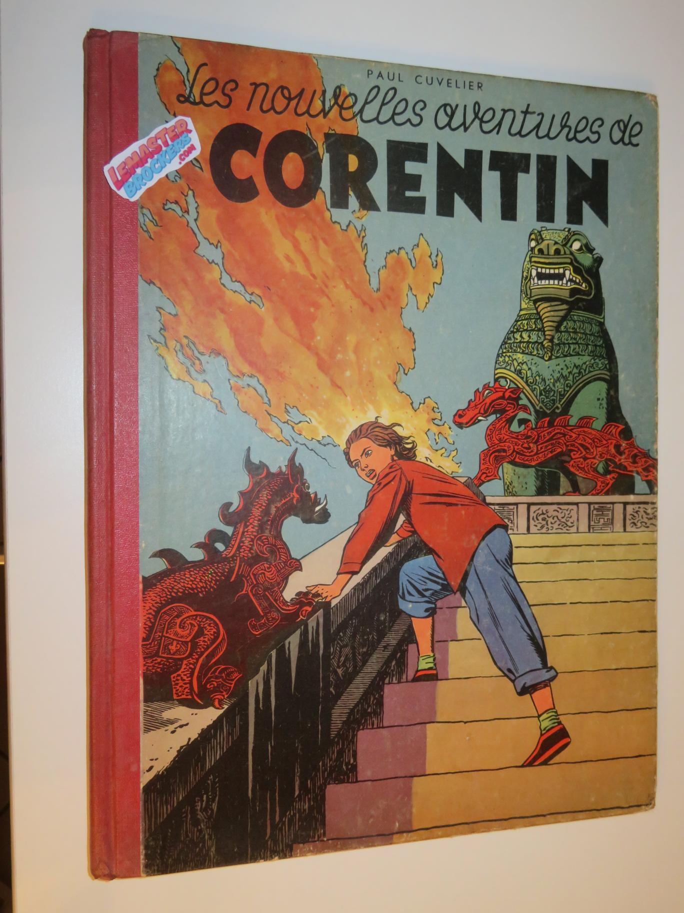 LES NOUVELLES AVENTURES DE CORENTIN EO 1952 – PAUL CUVELIER