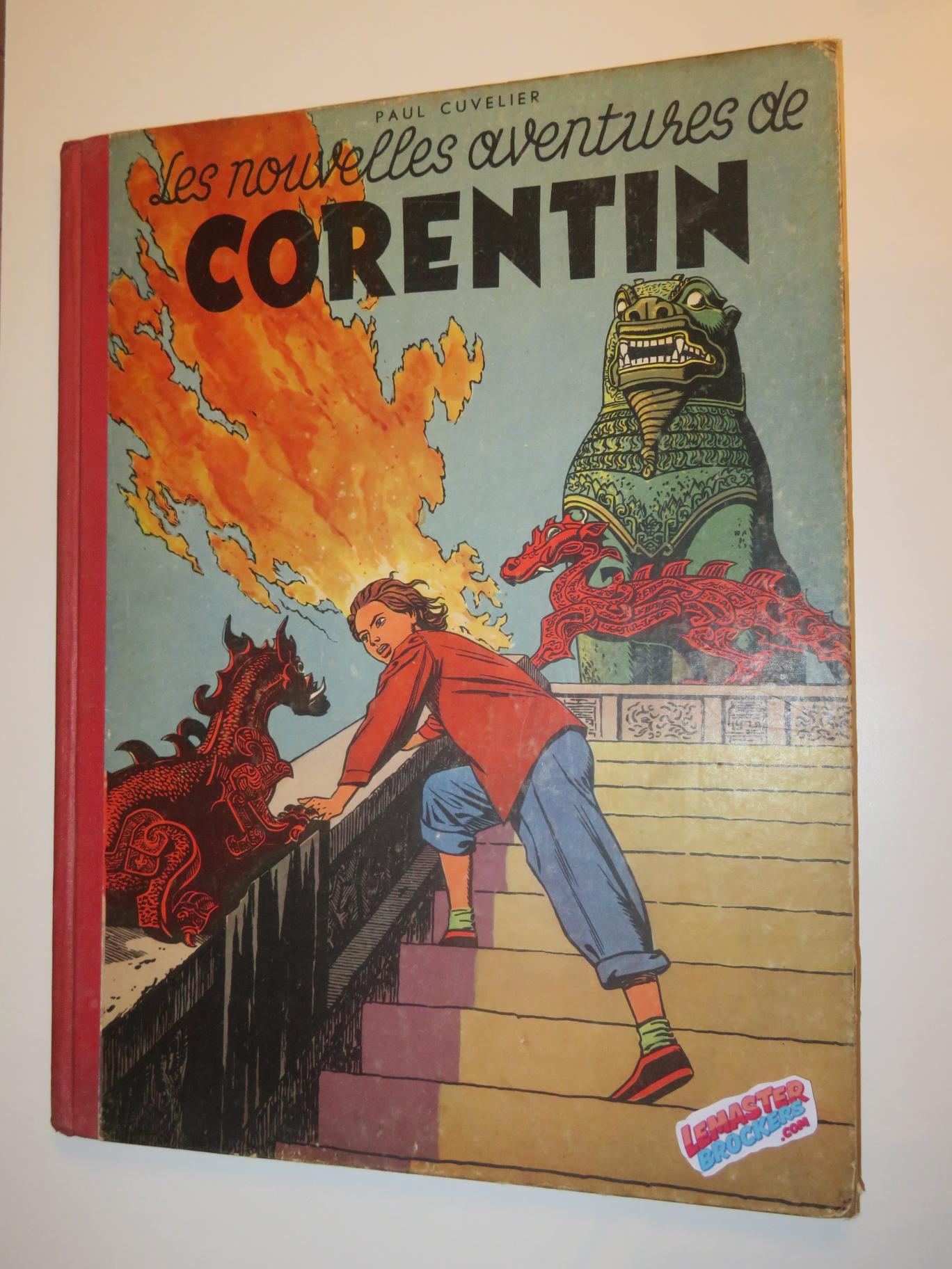 LES NOUVELLES AVENTURES DE CORENTIN EO 1952 – PAUL CUVELIER