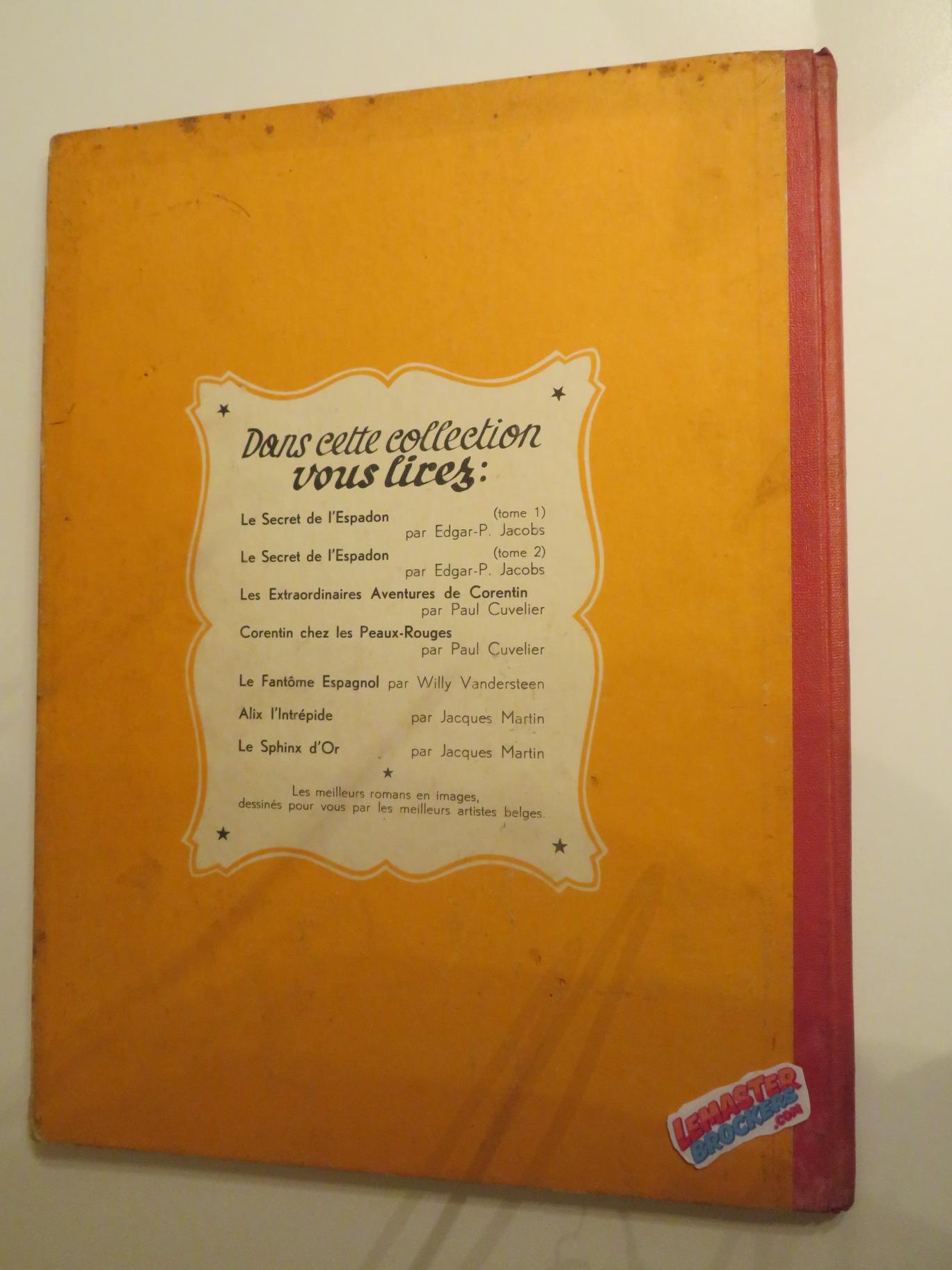 LES NOUVELLES AVENTURES DE CORENTIN EO 1952 – PAUL CUVELIER