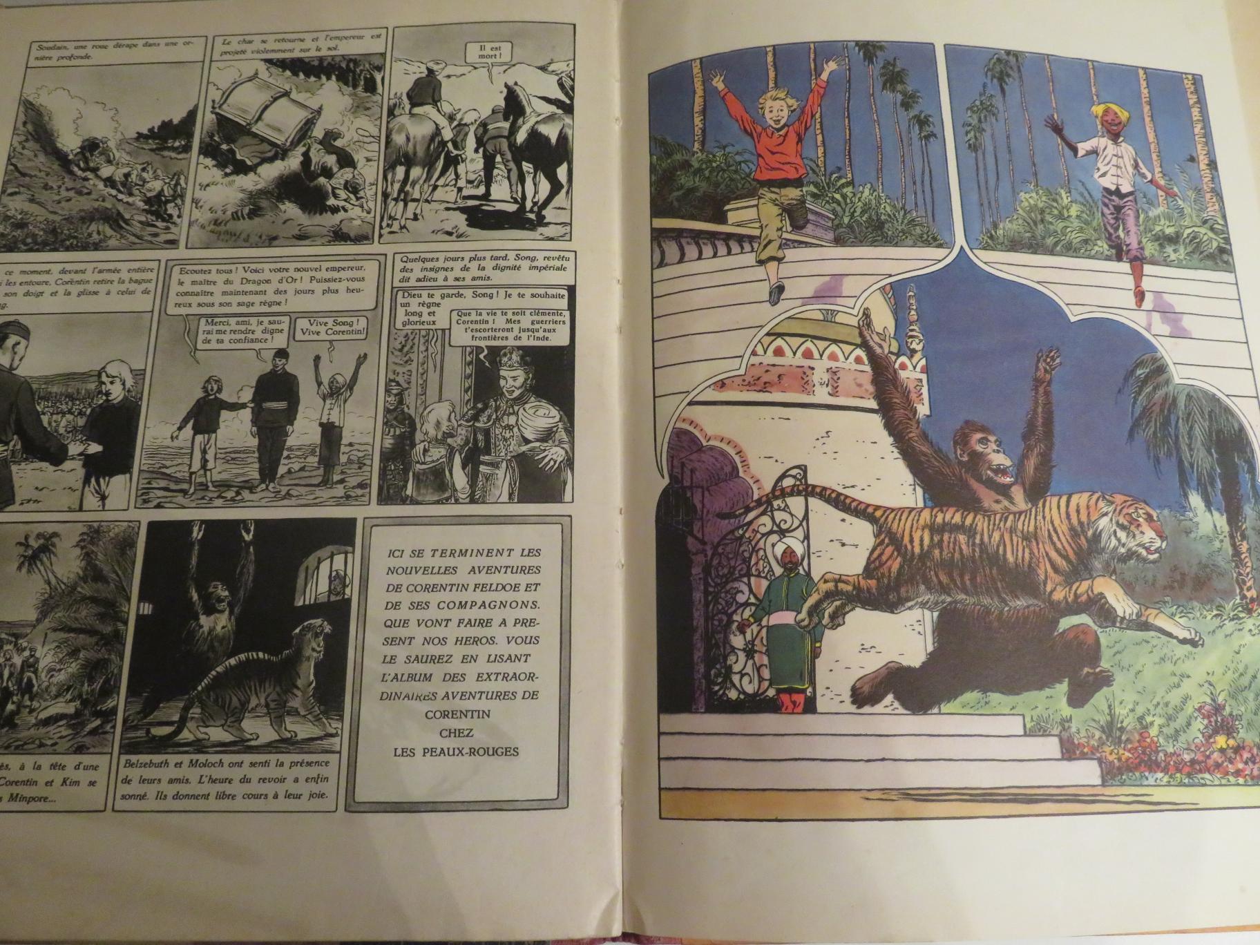 LES NOUVELLES AVENTURES DE CORENTIN EO 1952 – PAUL CUVELIER
