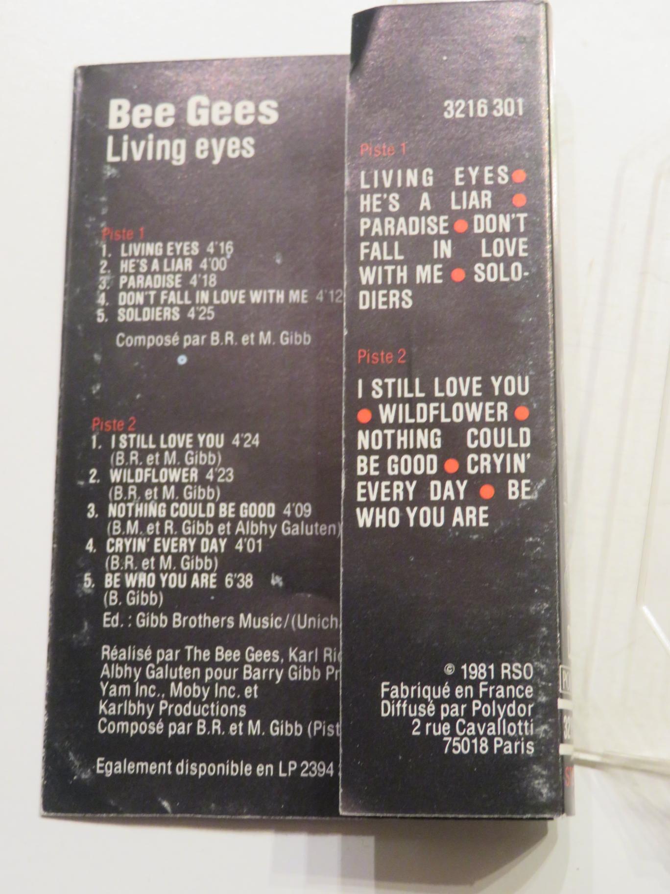 bee-gees-living-eyes-cassette-audio-original-1981