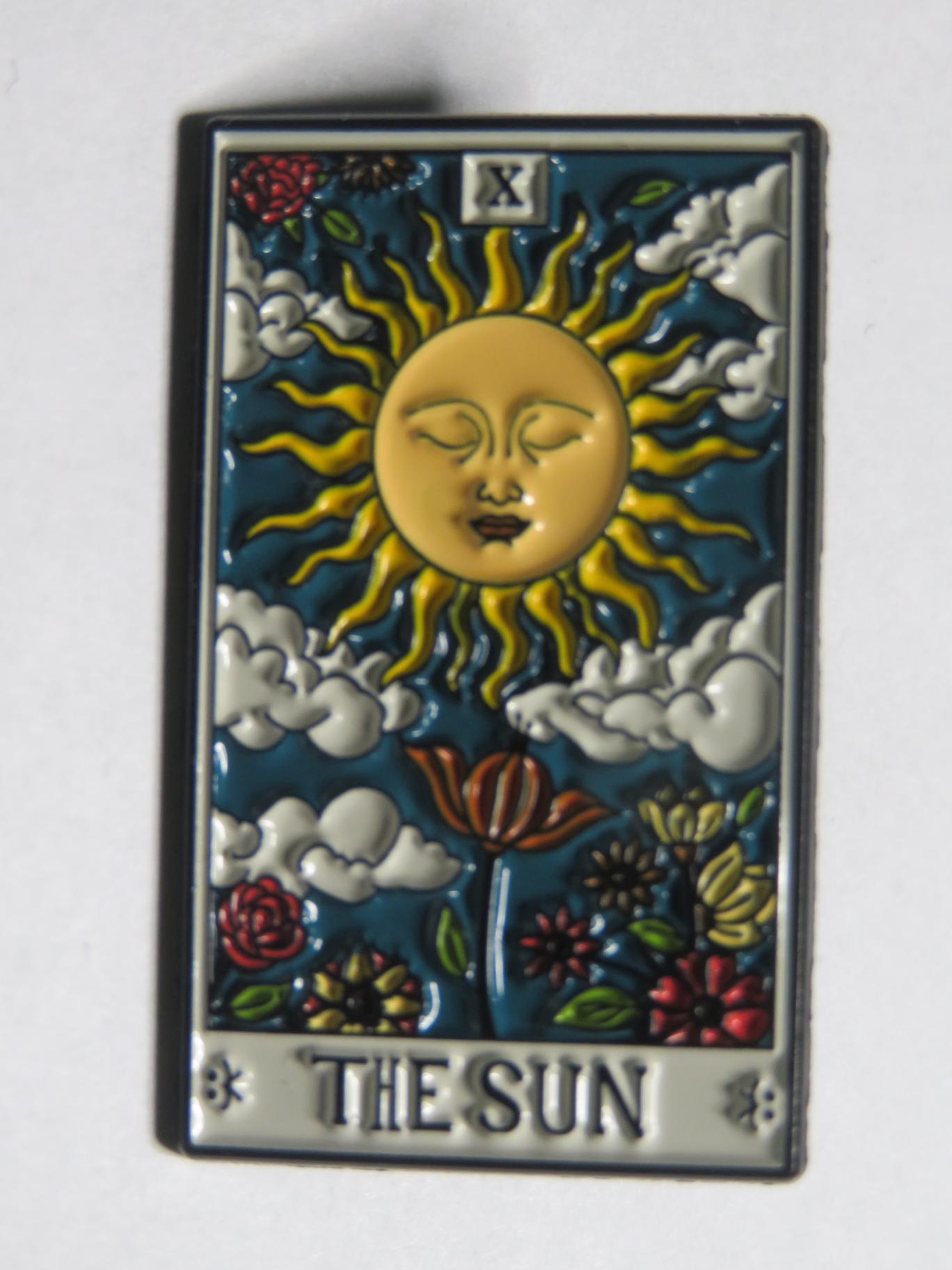 PINS CARTE DE TAROT THE SUN LE SOLEIL