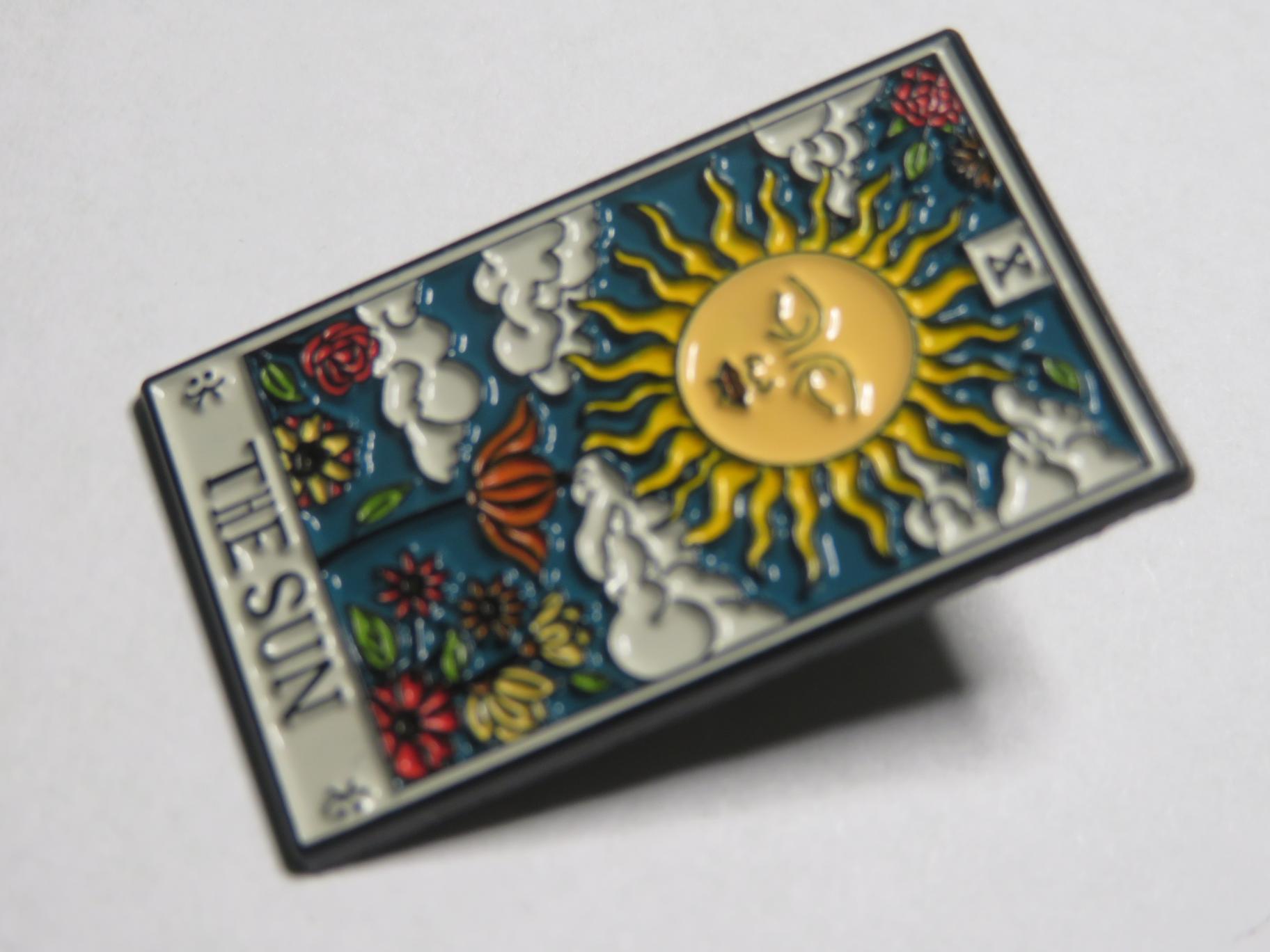 PINS CARTE DE TAROT THE SUN LE SOLEIL