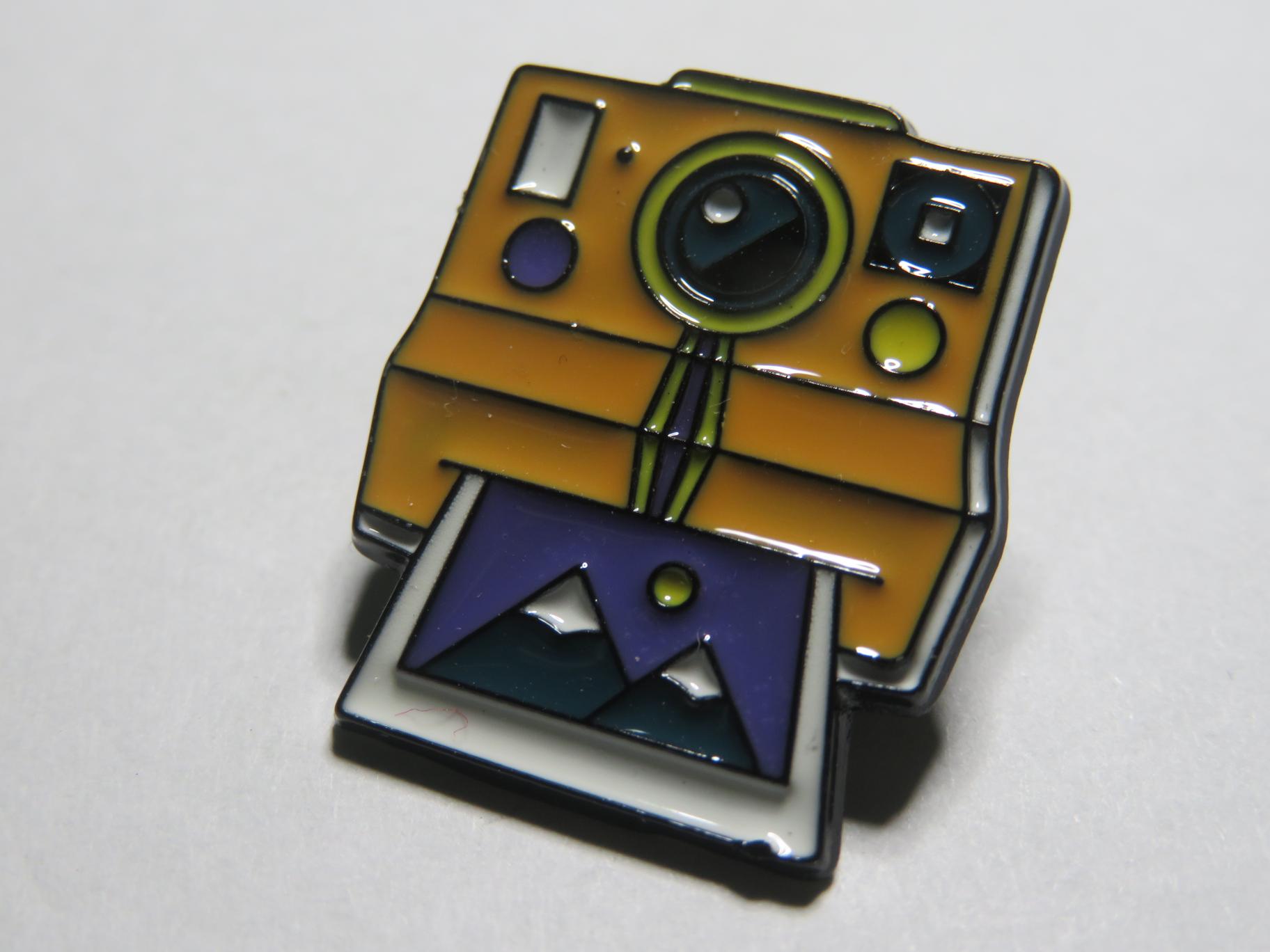 PINS CAMERA POLAROID VINTAGE
