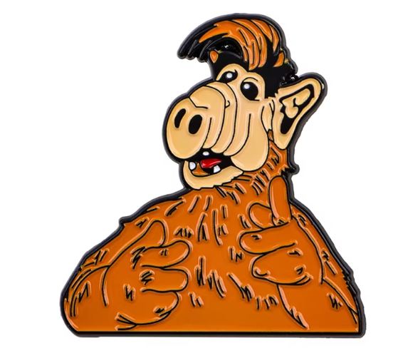 PINS ALF SERIE TV ANNÉES 80 – PERSONNAGE CULTE RETRO – PIN BADGE COLLECTION