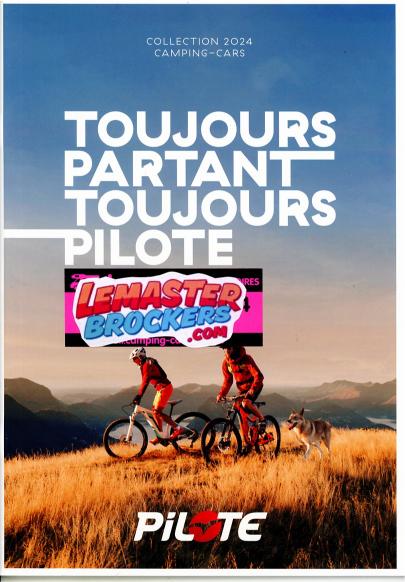 CATALOGUE PILOTE 2024 CAMPING-CAR ATLAS PACIFIC GALAXY