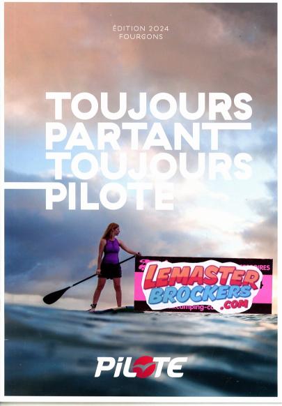 CATALOGUE PILOTE 2024 FOURGONS AMÉNAGÉS