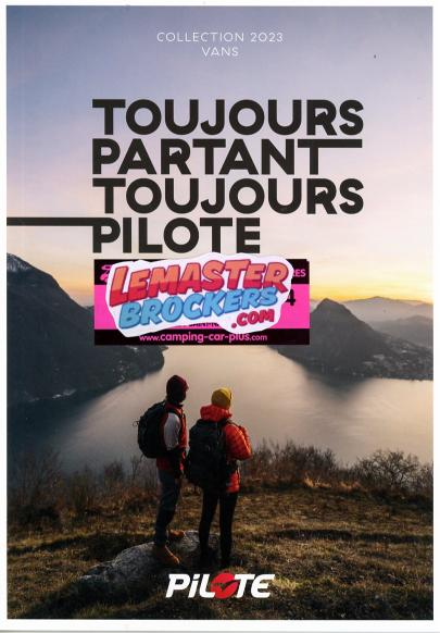CATALOGUE PILOTE 2023 VANS CV500BC CV500BF CV540BC