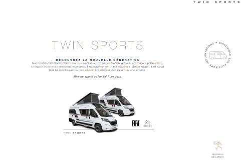 CATALOGUE ADRIA MINI VANS TWIN SPORTS TWIN SUPREME TWIN PLUS
