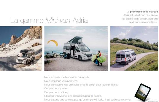 CATALOGUE ADRIA MINI VANS TWIN SPORTS TWIN SUPREME TWIN PLUS