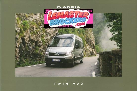 CATALOGUE ADRIA TWIN MAX MAN – FOURGON AMÉNAGÉ BROCHURE