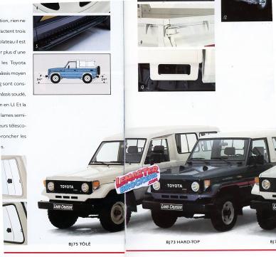 CATALOGUE TOYOTA LAND CRUISER 4X4 LJ70 LJ73 BJ75 – DOCUMENT VINTAGE YOUNGTIMER