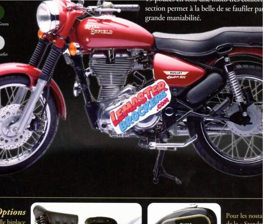 BROCHURE ROYAL ENFIELD BULLET 500 EFI