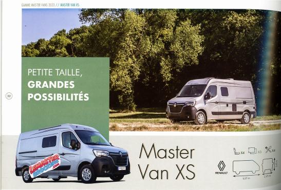 CATALOGUE FONT VENDÔME 2023 MASTER VAN XS
