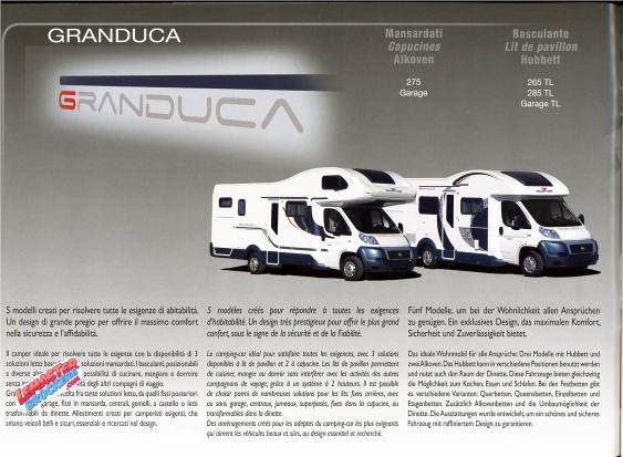 CATALOGUE ROLLER TEAM 2014 CAMPING-CARS – ZEFIRO GRANDUCA PEGASO