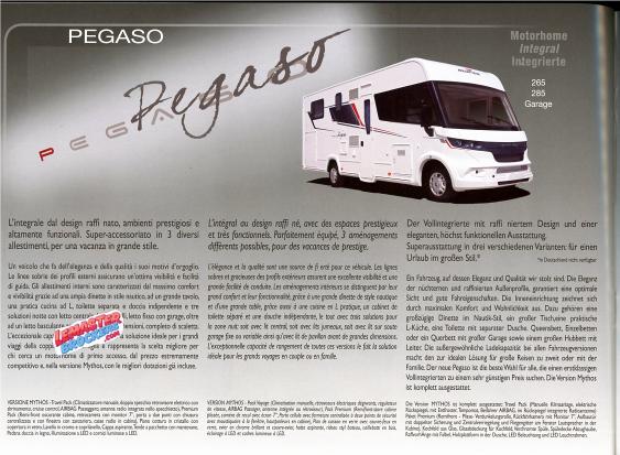 CATALOGUE ROLLER TEAM 2014 CAMPING-CARS – ZEFIRO GRANDUCA PEGASO