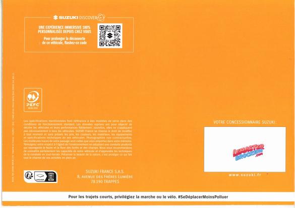 BROCHURE SUZUKI VITARA HYBRID 2023 – CATALOGUE OFFICIEL SUV
