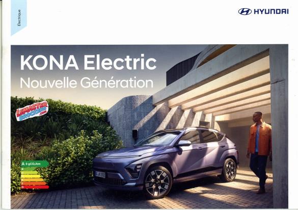 BROCHURE HYUNDAI KONA ELECTRIC 2023