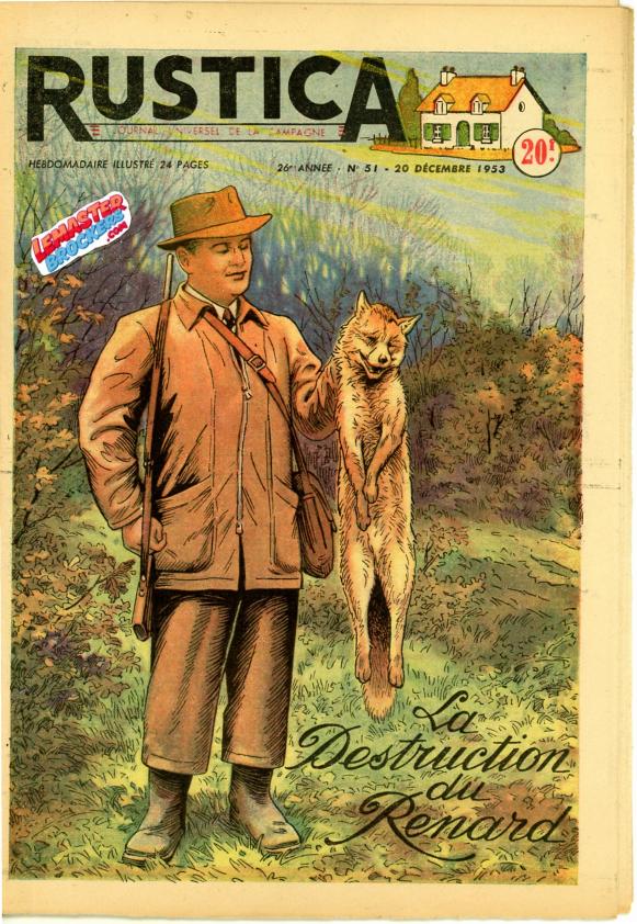 rustica-1953-n51-renard-chasse-couverture