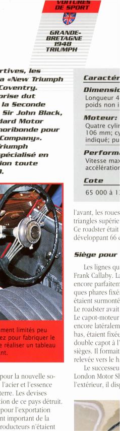 TRIUMPH 1800 ROADSTER 1948
