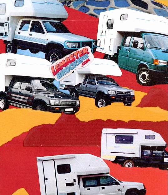 Brochure Loge Mobile 1997 cellule amovible vw t4 l200 land110